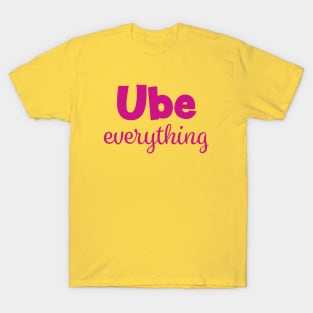 Ube Everything - Magenta T-Shirt